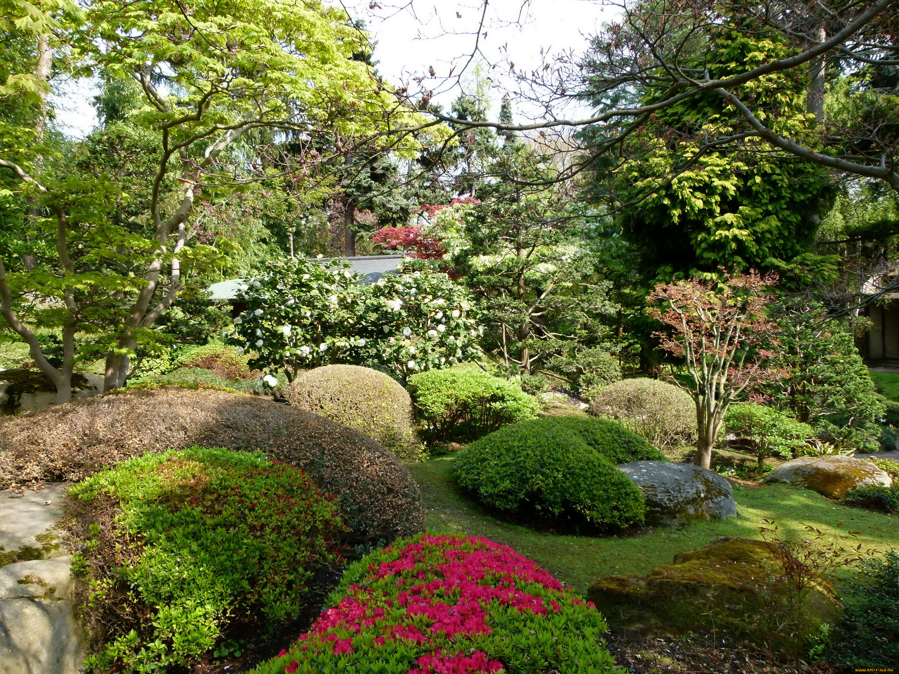 japanese, garden, albert, kahn, , , , , 